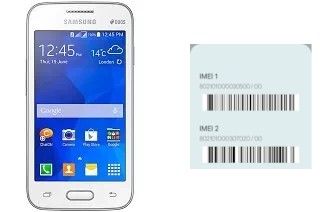 Comment voir le code IMEI dans Galaxy V Plus