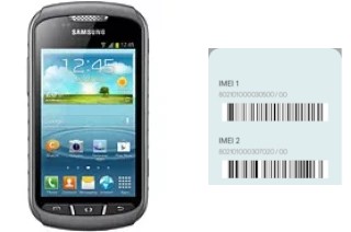 Comment voir le code IMEI dans S7710 Galaxy Xcover 2