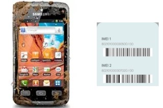 Comment voir le code IMEI dans S5690 Galaxy Xcover