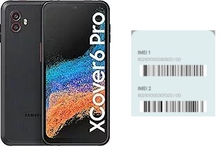 Comment voir le code IMEI dans Galaxy Xcover6 Pro