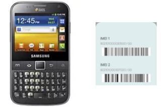 Comment voir le code IMEI dans Galaxy Y Pro Duos B5512