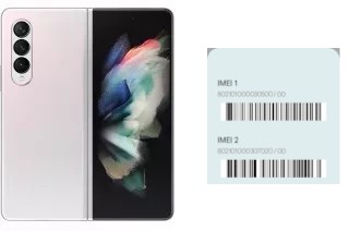 Comment voir le code IMEI dans Galaxy Z Fold3 5G