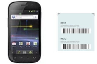 Comment voir le code IMEI dans Google Nexus S