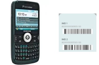 Comment voir le code IMEI dans i225 Exec