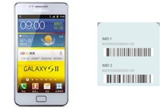 Comment voir le code IMEI dans I9100G Galaxy S II