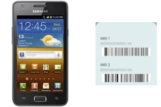 Comment voir le code IMEI dans I9103 Galaxy R