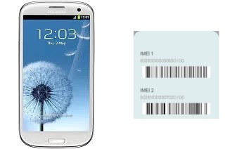 Comment voir le code IMEI dans I9300I Galaxy S3 Neo