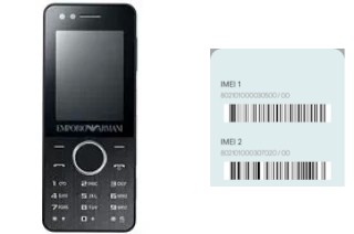 Comment voir le code IMEI dans M7500 Emporio Armani