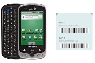 Comment voir le code IMEI dans M900 Moment