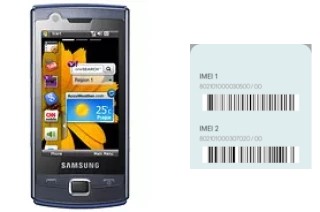 Comment voir le code IMEI dans B7300 OmniaLITE