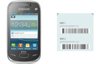 Comment voir le code IMEI dans Rex 70 S3802