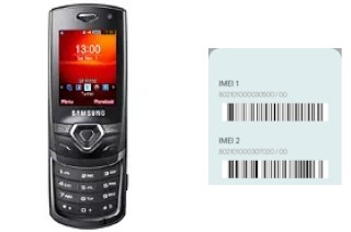 Comment voir le code IMEI dans S5550 Shark 2