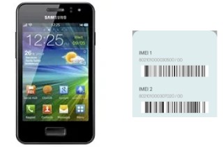 Comment voir le code IMEI dans Wave M S7250