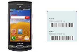 Comment voir le code IMEI dans M210S Wave2