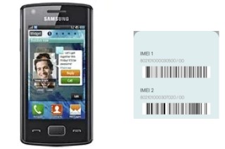 Comment voir le code IMEI dans S5780 Wave 578