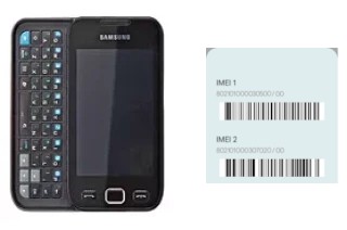 Comment voir le code IMEI dans S5330 Wave533