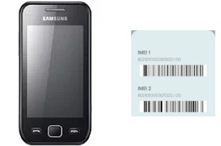 Comment voir le code IMEI dans S5250 Wave525