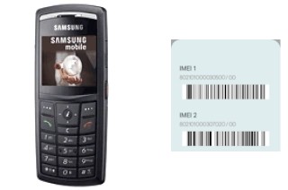 Comment voir le code IMEI dans X820