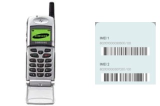 Comment voir le code IMEI dans SGH-2100