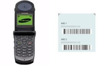 Comment voir le code IMEI dans SGH-810