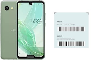 Comment voir le code IMEI dans Aquos R2 compact