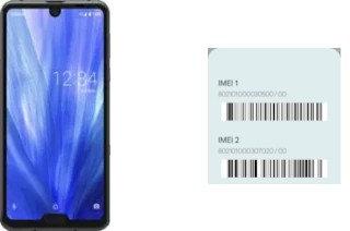 Comment voir le code IMEI dans Aquos R3