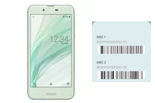 Comment voir le code IMEI dans Aquos Sense