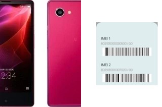 Comment voir le code IMEI dans Aquos Xx2 Mini