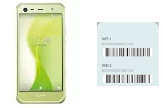 Comment voir le code IMEI dans Aquos Xx3 mini