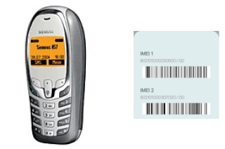 Comment voir le code IMEI dans Siemens A57