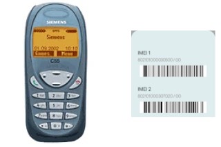 Comment voir le code IMEI dans Siemens C55