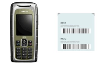 Comment voir le code IMEI dans Siemens M75