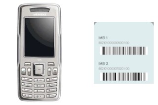 Comment voir le code IMEI dans Siemens S75