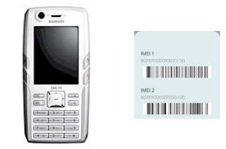 Comment voir le code IMEI dans SXG75