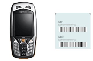 Comment voir le code IMEI dans Siemens M65