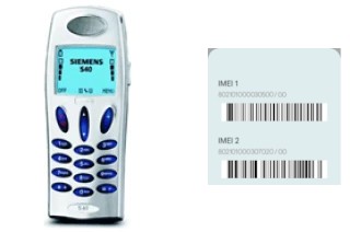 Comment voir le code IMEI dans Siemens S40