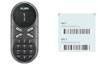 Comment voir le code IMEI dans Xelibri 1