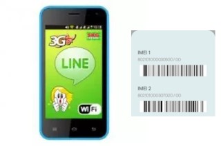 Comment voir le code IMEI dans AD-558