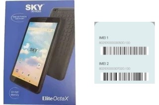 Comment voir le code IMEI dans Elite OctaX