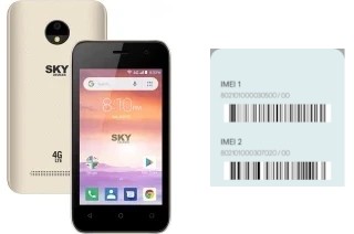 Comment voir le code IMEI dans SKY Black