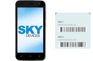 Comment voir le code IMEI dans Sky Elite 4-5P