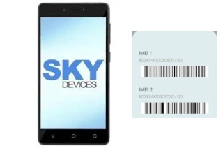 Comment voir le code IMEI dans Sky Elite 5-0P