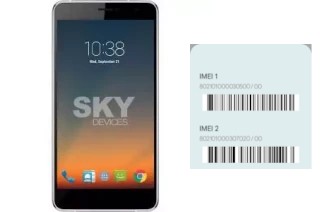 Comment voir le code IMEI dans Sky Elite 6-0L Plus