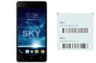 Comment voir le code IMEI dans Sky Fuego 5-0 Plus