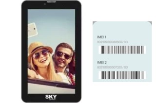 Comment voir le code IMEI dans SKY Platinum 7-0