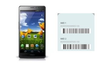 Comment voir le code IMEI dans IM-A850 SLK