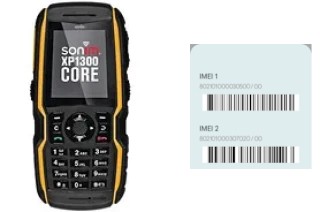 Comment voir le code IMEI dans XP1300 Core