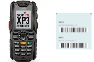 Comment voir le code IMEI dans XP3 Sentinel