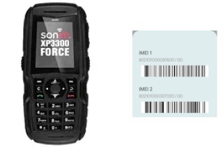 Comment voir le code IMEI dans XP3300 Force