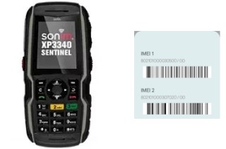 Comment voir le code IMEI dans XP3340 Sentinel